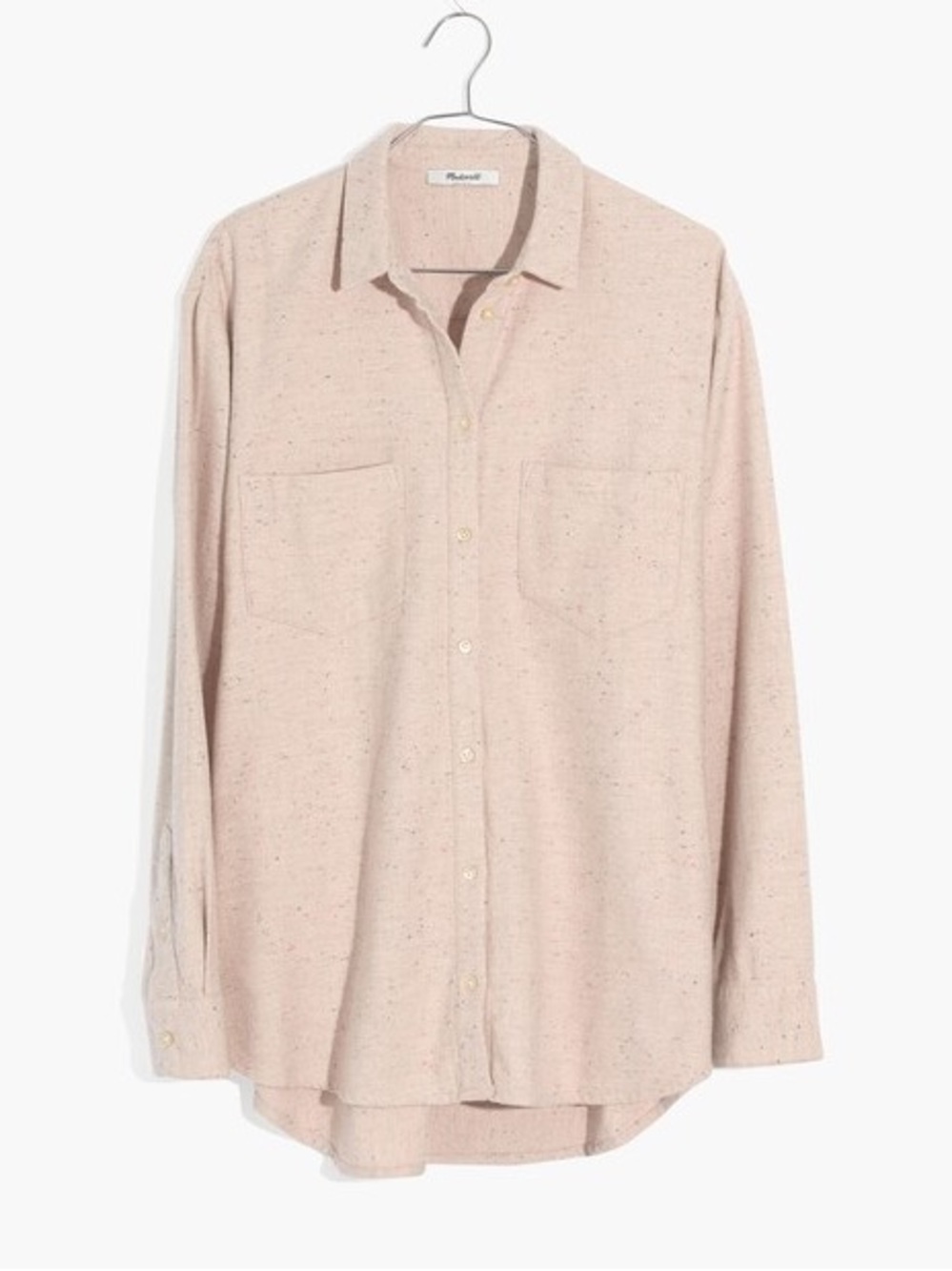 🪵 Madewell Flannel Sunday Shirt in Speckle. Size M.